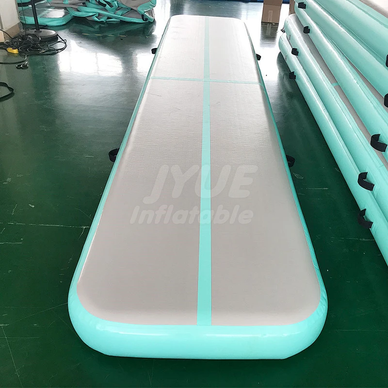 10ft/13ft/16ft/20ft Air Track  Aqua Rainbow Newest Home Used Inflatable Gymnastics Mat Air Tumble Track 3M For Sale Gym Training