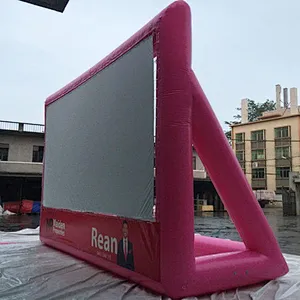 Outdoor Advertising Commercial Large Movie Screen Inflatable Big Projector Screen For Sale