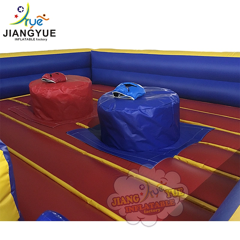 Factory Customize Kids Jousting Stick Battles Inflatable Boxing Ring Gladiator Game For Sale