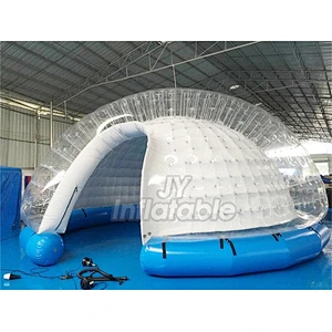 PVC Transparent Air Bubble Tent Lodge Inflatable Lawn Tent Bubble For Advertising Display