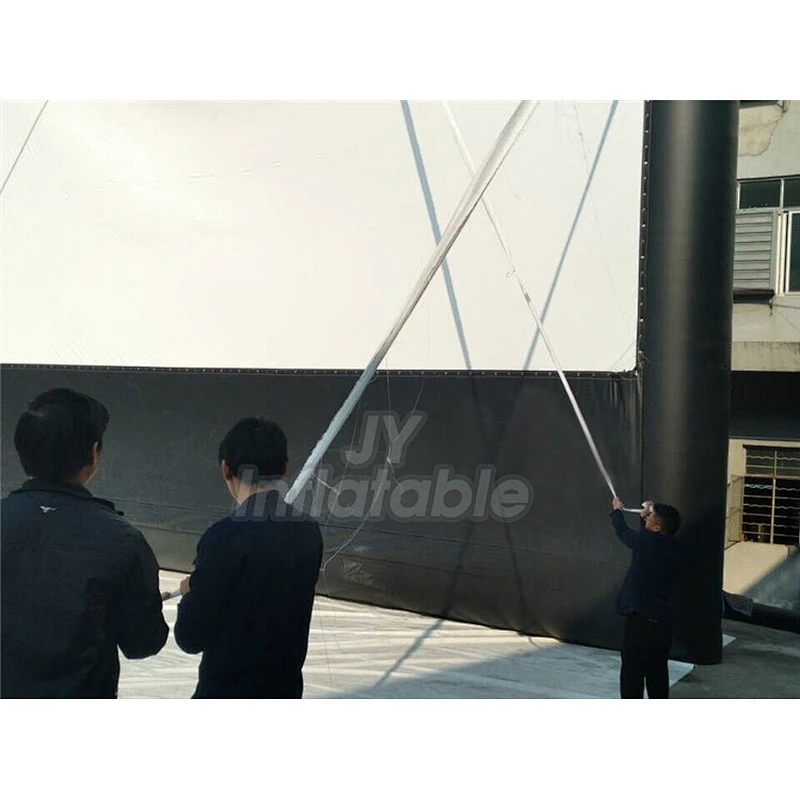 Blow Up Inflatable Theater Movie Screen Projector And Screen For Outdoor Movie