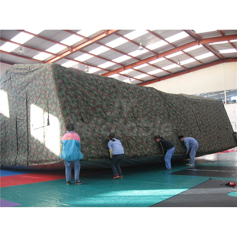 Factory Price Waterproof Army Tent Inflatable Military Camping Tent Outdoor