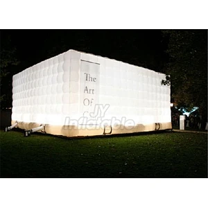 Factory Price Custom Large LED Inflatable Tent Party Inflatable Cube Tent For Sale