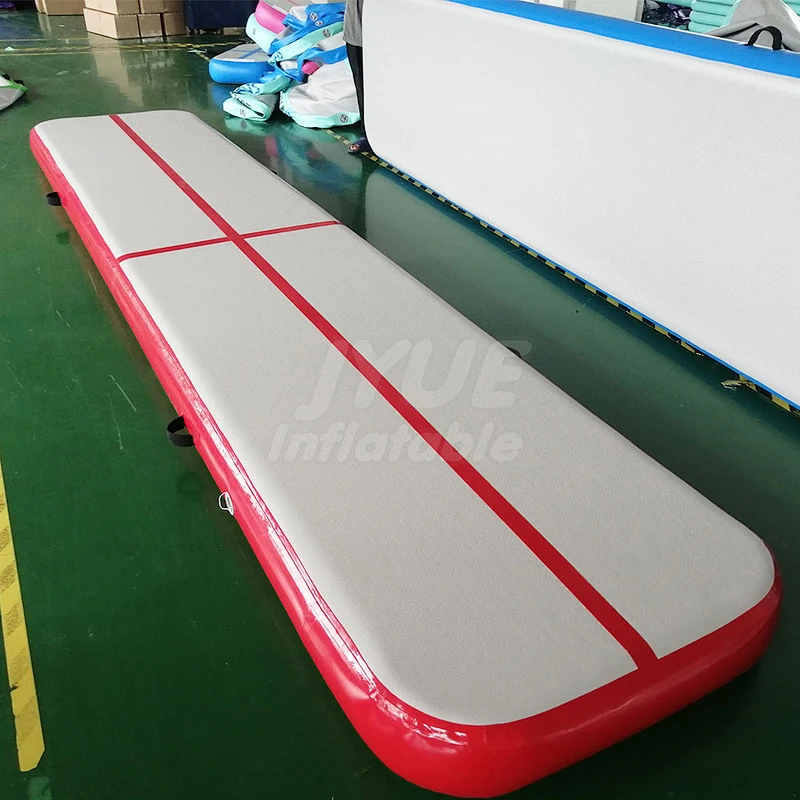 Hot Selling Custom Logo Inflatable Air Track With Electric Pump Air Track Gymnastics Tumbling Mat