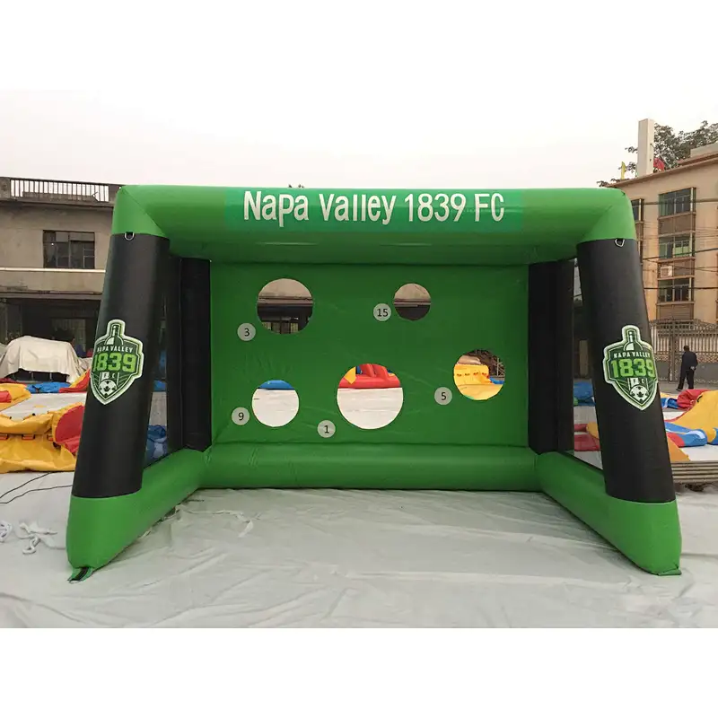 Nuevo tipo deportes 5M inflable dardo de futbol