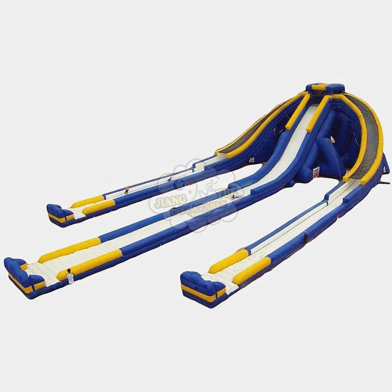 Large Trippo Inflatable Water Slide Adult for Sale Big Inflatable Stair Slide with Pool