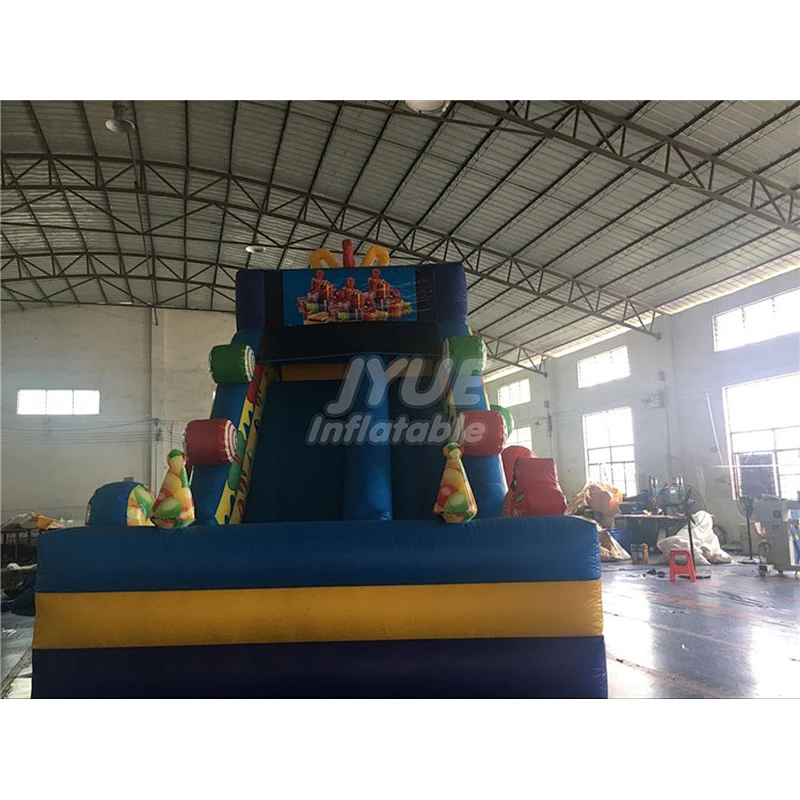 Hot Sale Birthday Party Bouncer Slide Inflatable Gift Slide For Children Event