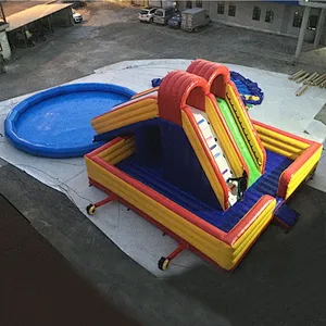 New Kids Children Pool Park Water Equipment Inflatable Amusement Park For Rental Business