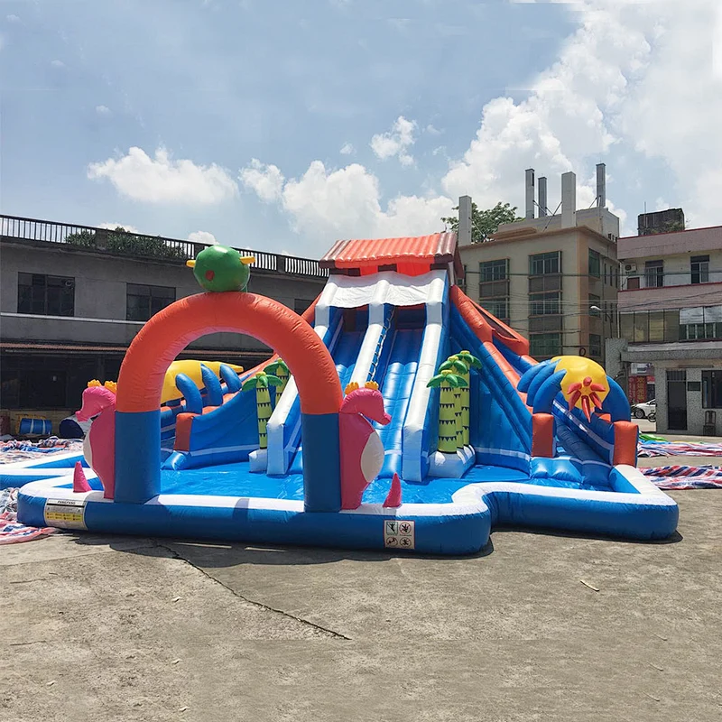 Outdoor Commercial Kids Inflatable Water Park