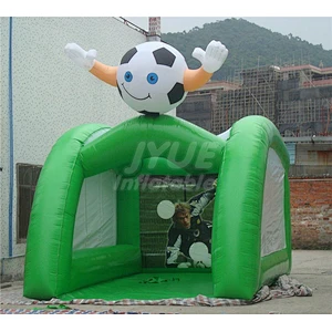 Soccer Kick Games Factory Inflatable Football Soccer Goal Post For Sale