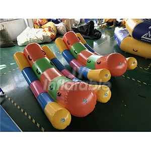 Crazy Game Water Balance Plate Inflatable Water Totter/Seesaw For Kids And Adult