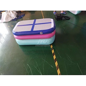 Inflatable Mini Square Air Track for Gym ,1 meters Air Tumble Track Air Block Gymnastics Mattress Floor Exercise Training Mats