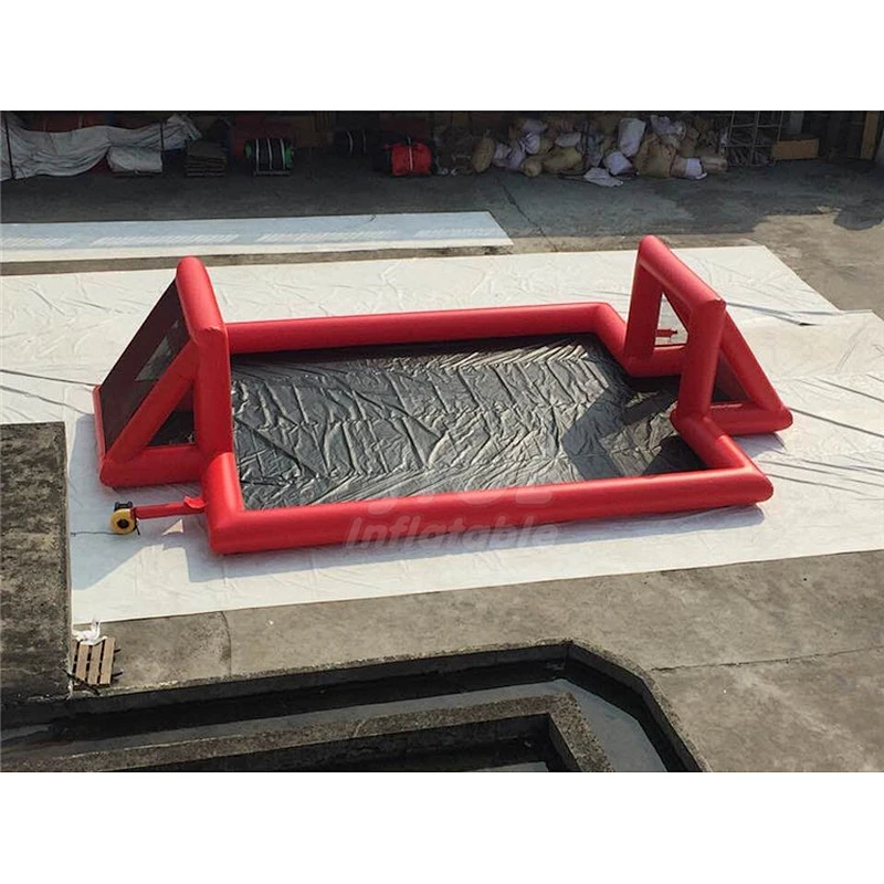 Commercial Outdoor Soccer Court Inflatable Soap Football Field With Water For Sale