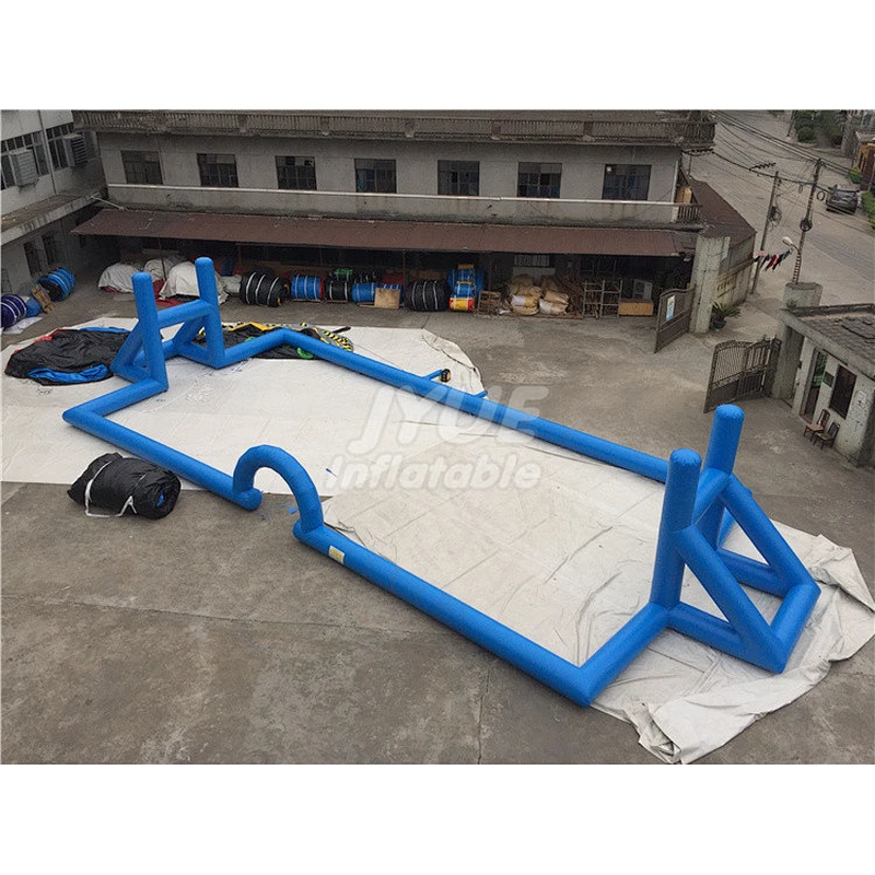 Crazy Portable Inflatable Rugby Field Rugby Pitch Football Pitch For Rugby Goal Post