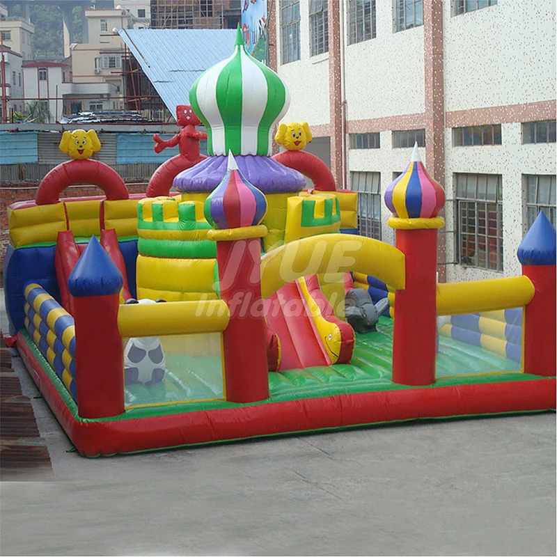 Attractive Huge Playhouse Inflatable Bouncy House Playground On Sale Inflatable Play Park