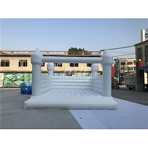 Factory Price Wholesale Wedding Commercial Outdoor Large Hot Sale Cheapest White Inflatable Bounce House