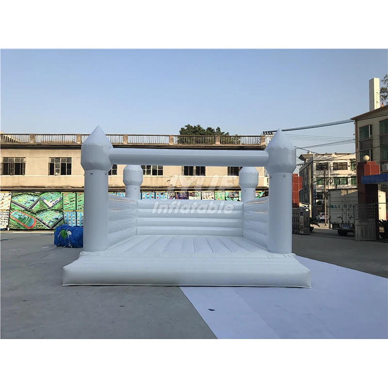 Factory Price Wholesale Wedding Commercial Outdoor Large Hot Sale Cheapest White Inflatable Bounce House