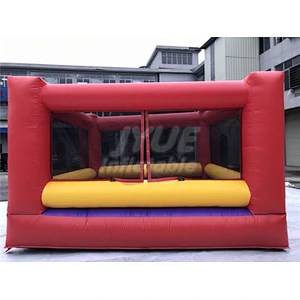 Interactive Sport Game Kids Inflatable Boxing Ring With Wrestling Mat