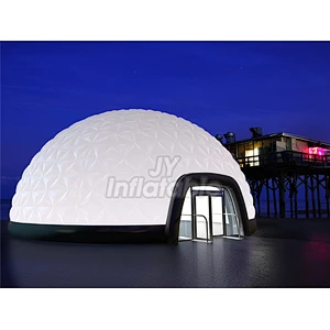 Exhibition Promotion Wedding Marquee Lighting LED Inflatable Tent For Party