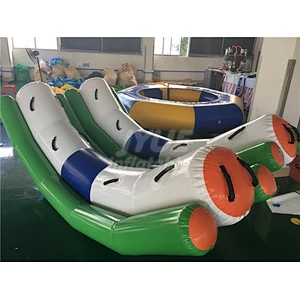 Theme Floating Inflatable Water Park Toys Inflatable Seesaw For Water Sport