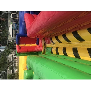 Customized Design Inflatable Dizzy Meltdown Commercial Giant Inflatable Dizzy X Obstacle Course For Adult