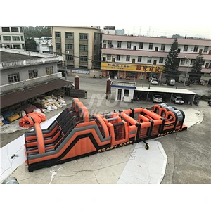 Team Building Games Inflatable Obstacle Course Challenge Inflatable Party Games For Adults