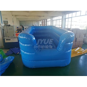 Top Quality High Density Professional Various Color Customise Logo Training Amazon Hot 3x3m Indoor Play Inflatable Air Pit