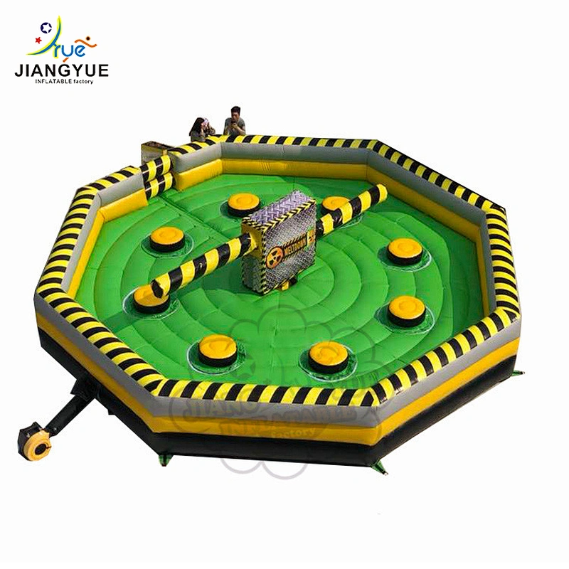 Hot Inflatable Wipeout Obstacle Course For Sale , Inflatable Meltdown Game Machine Sale