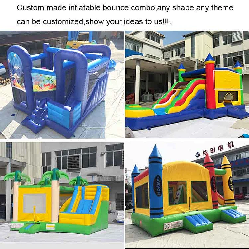 Smile Face Inflatable Bouncing Castle Bouncy Castle Inflatable China With Slide