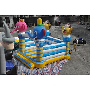 Kids Castle Commercial Juming Bouncy Castle Inflatable Animal Bounce House