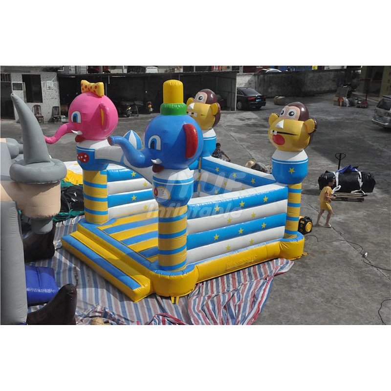 Kids Castle Commercial Juming Bouncy Castle Inflatable Animal Bounce House