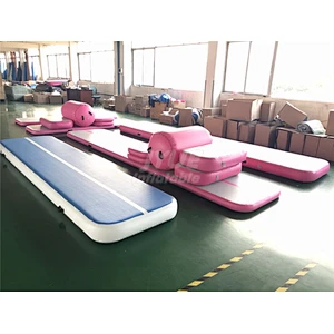 Durable DWF Drop Stitch Fabric Inflatable Air Tarck Gymnastics For Gymnastic Sports Use