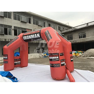 Factory Wholesale Customized Column Sports LED Inflatable Advertising Arch Price