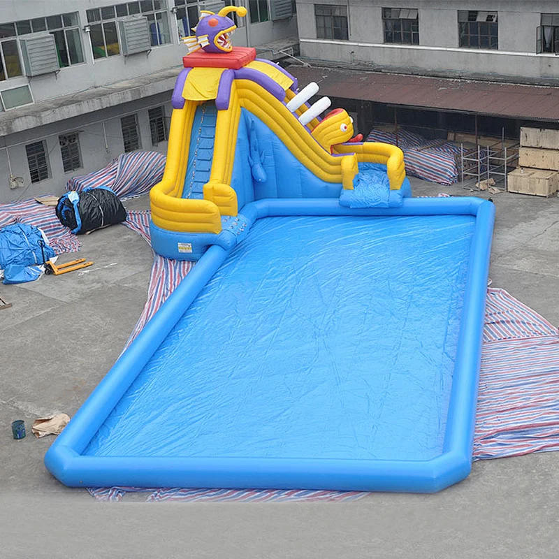 Guangzhou China Factory Durable Build A Water Park Mobile Inflatable Water Park Kid