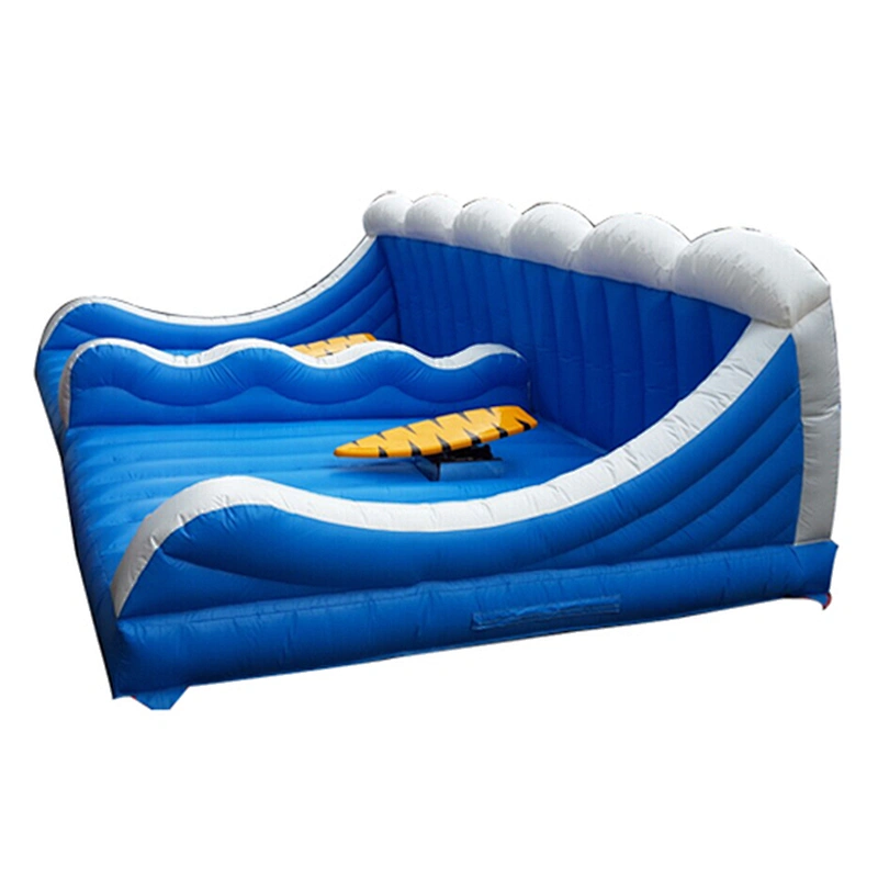 Inflatable Mechanical Surfboard Ride Inflatable Surf Simulator Toy For Sale 7M