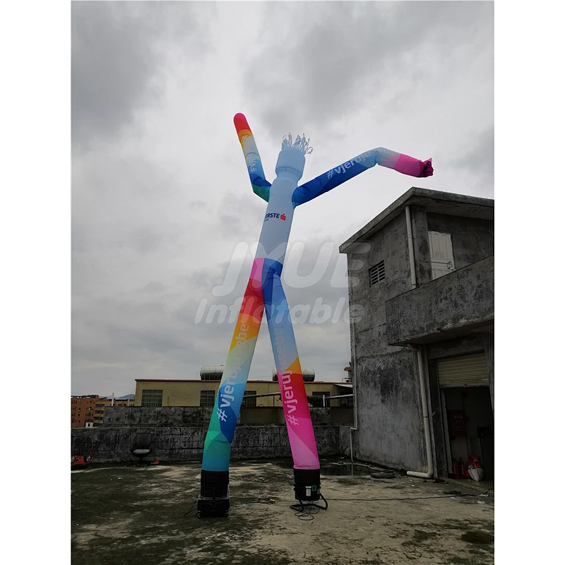Custom Single Leg Air Tube Man Dancer Inflatable Dancing Man For Promotion