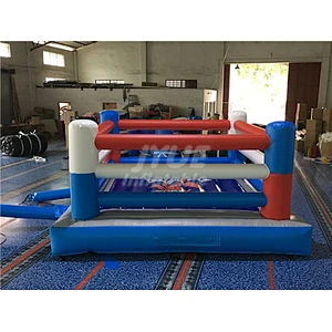 Bouncy Cheap Kids Inflatable Boxing Ring Wrestling For Sale With Gloves Boxing Sport Arena