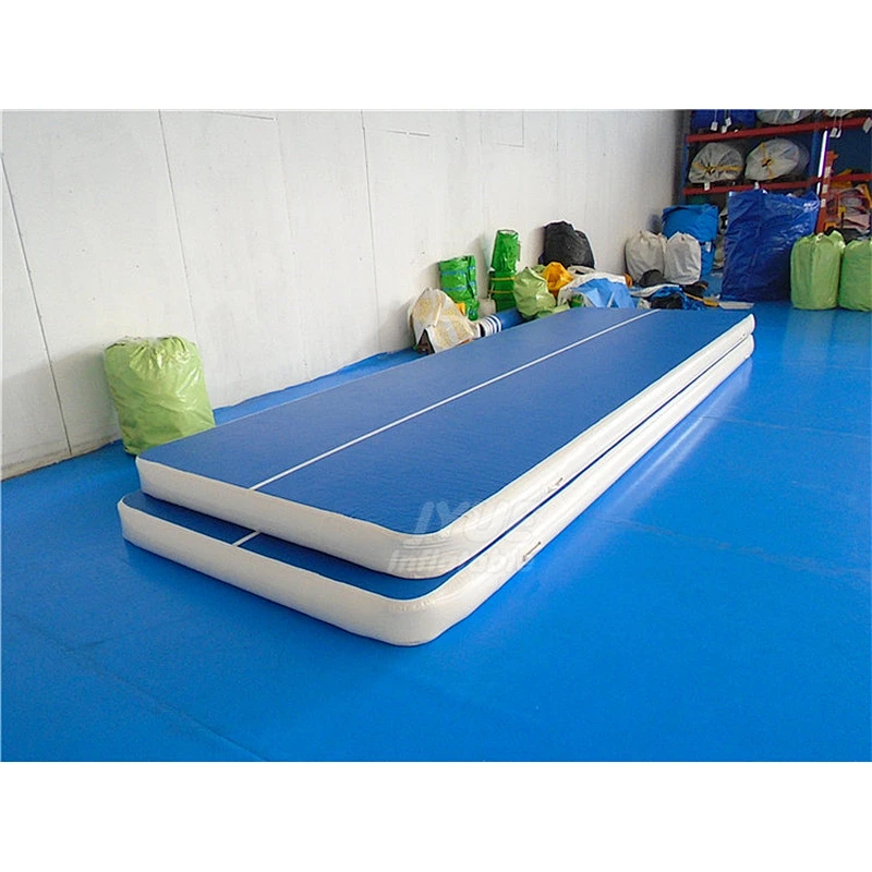 New Design Gym Equipment Fitness Wholesale Customize Size 12m Inflatable Tumble Track Air Mat Airtrack Factory Price