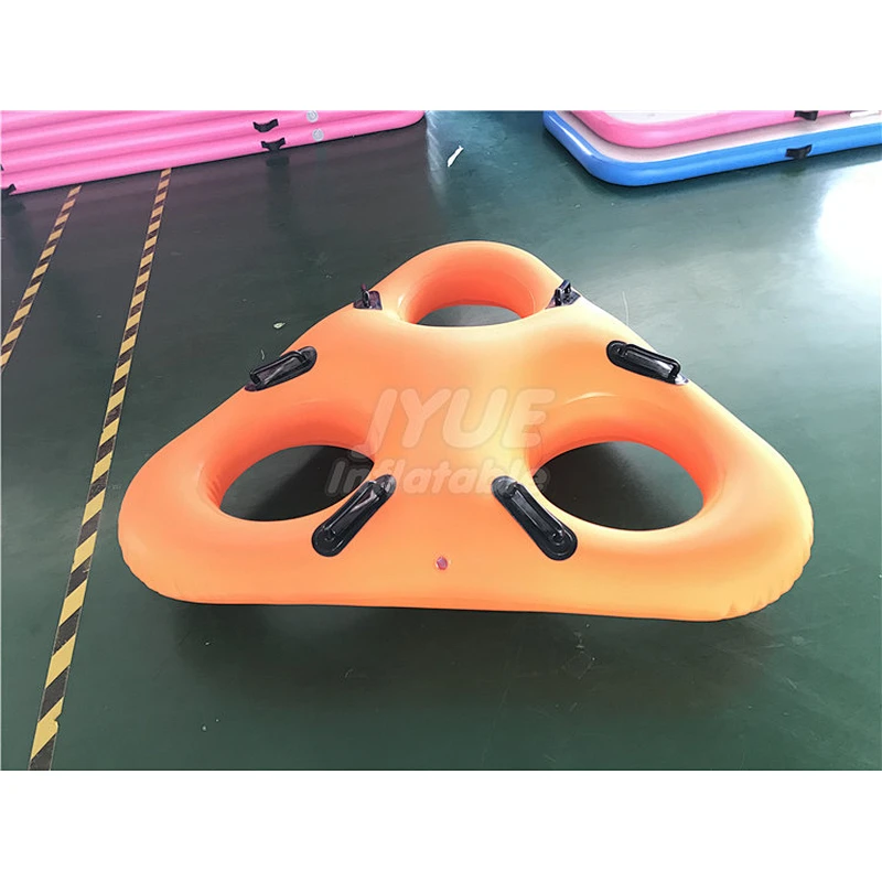Water Slide Bullet Tube 3 Person Waterpark Triangle Triple Tube