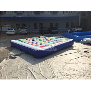 Custom Twister Mattress Sports Inflatable Twister Game For Kids And Adults