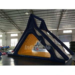 Aqua Fun Park Amusement Inflatable Floating Water Park Water Slide For Open Sea