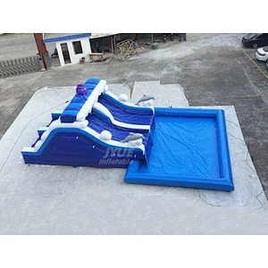 Factory Price Commercial Huge Inflatable Outdoor Land Water Park