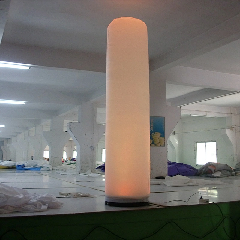 Hot Sae LED Inflatable Color Changing Pillar Inflatable LED Lighting Column For Party Decoration