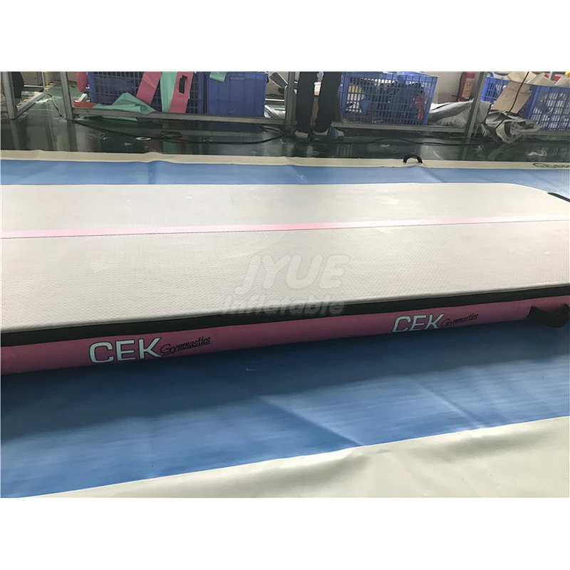Ready to Ship 3m/4m/5m/6m/8m/12m Tumble Floor Inflatable Airtrack Gymnastics Mats With Logo Printing