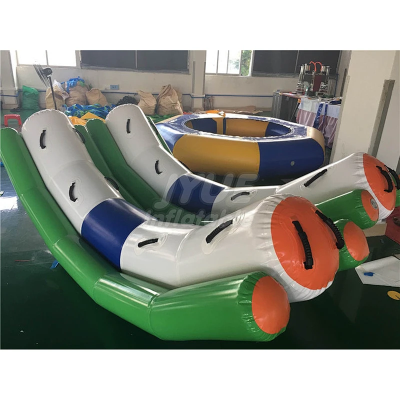 Theme Floating Inflatable Water Park Toys Inflatable Seesaw For Water Sport