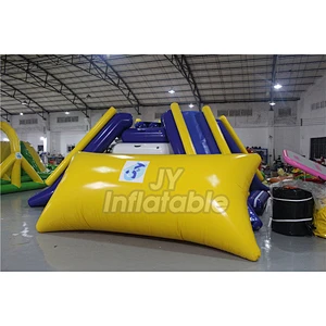 Aqua Toy Lake Floating Inflatable Water Catapult Blob Jump Rental Inflatable Water Jumping Pillow For Sale