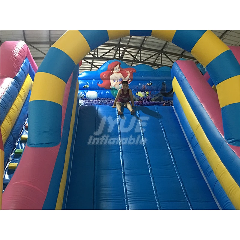 Outdoor Indoor Inflatable Dry Slide For Sale , Commercial Inflatable Small Slide