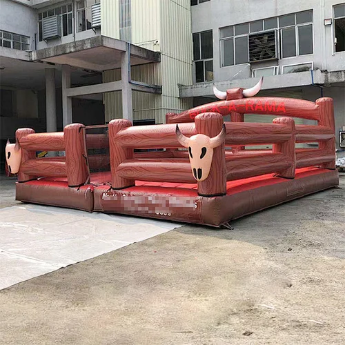 Outdoor Interactive Simulator Carnival Amusement Rides Mechanical Bull Rodeo Inflatable