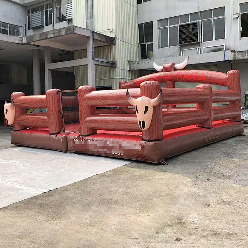 Outdoor Interactive Simulator Carnival Amusement Rides Mechanical Bull Rodeo Inflatable