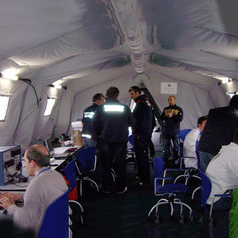 Red Cross Inflatable Medical Tent Portable Inflatable Relief Tents